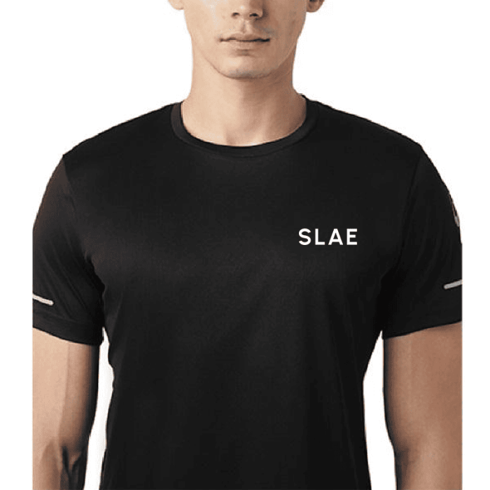 Asics Round Neck Performance Black T-Shirt