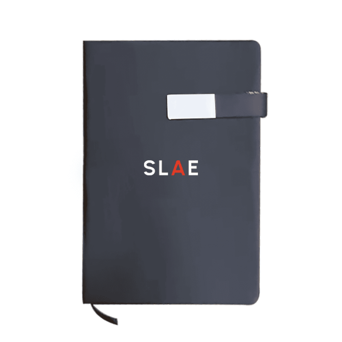Black Magnetic Notebook