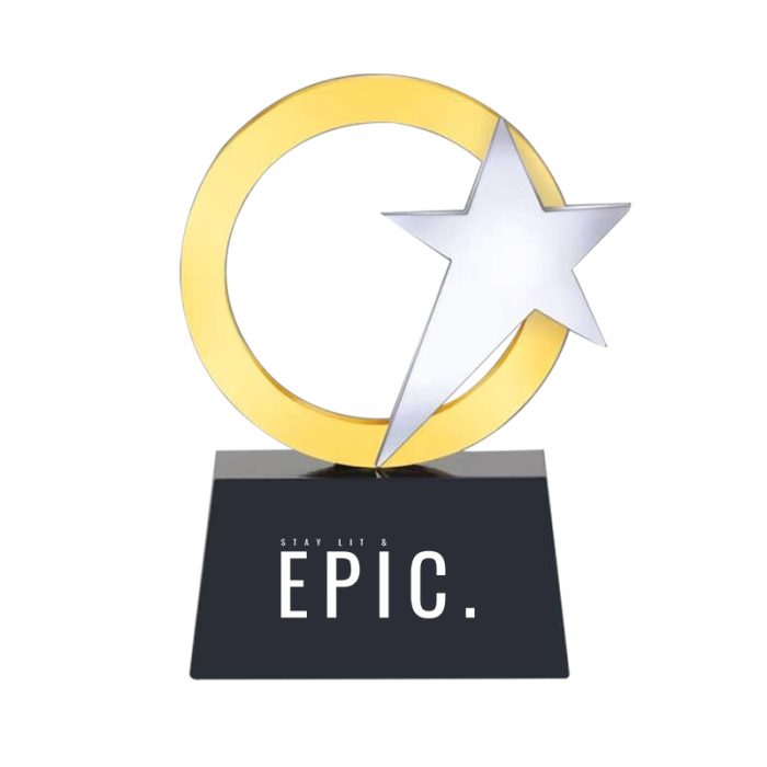Circle and Star Trophy