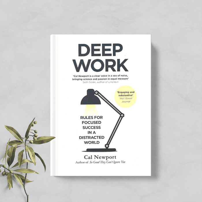 Deep Work: Rules for Focused Success in a Distract