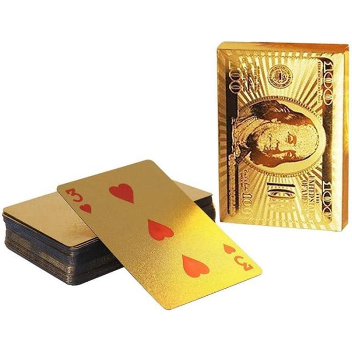 Golden Playing Cards