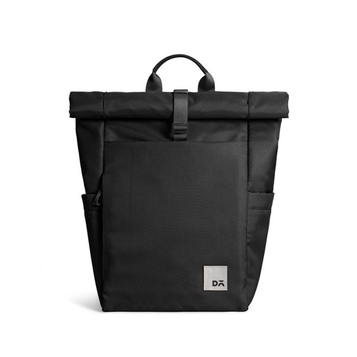 Space Black Miles Roll Top Backpack