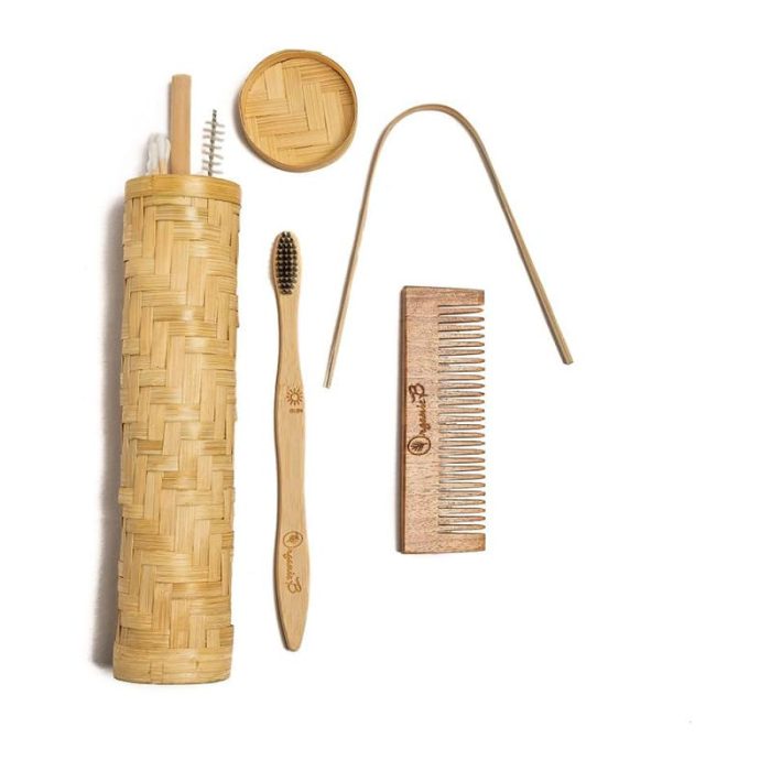 Bamboo Travel Kit
