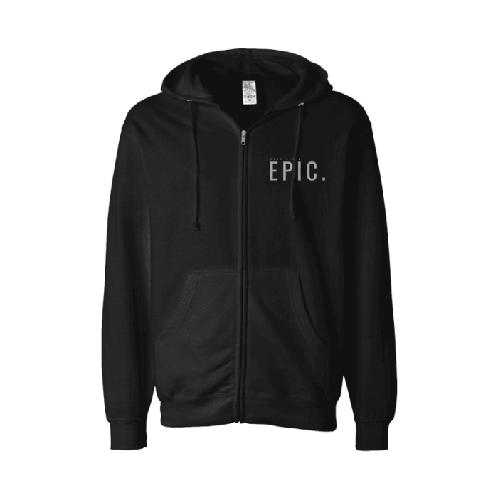 Classic Zipper with Hoodie