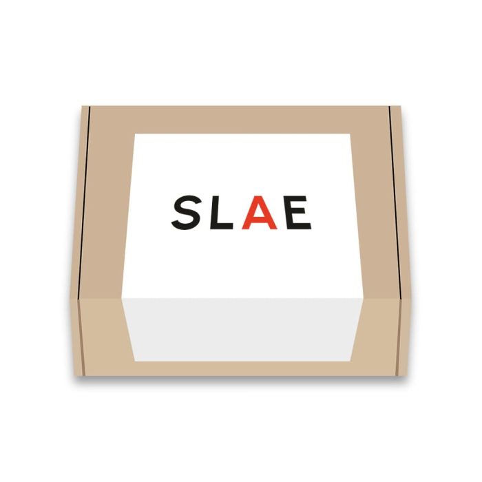 Large Mailer Box with Custom Sticker