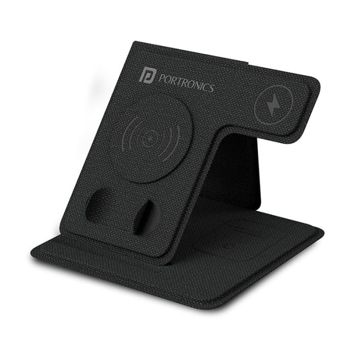 Portronics Freedom Fold 3 15W 3 in 1 Wireless Charger