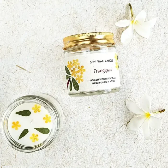 Frangipani Candle Box